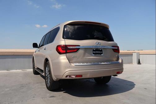 Champagne Quartz 2023 INFINITI QX80 SENSORY AWD