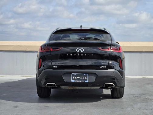 Black Obsidian 2025 INFINITI QX55 ESSENTIAL