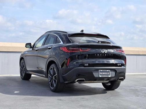 Black Obsidian 2025 INFINITI QX55 ESSENTIAL