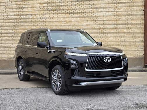 Black Obsidian 2026 INFINITI QX80 Luxe
