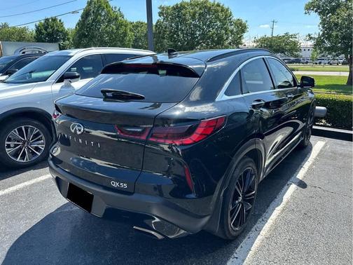 Black Obsidian 2022 INFINITI QX55 ESSENTIAL