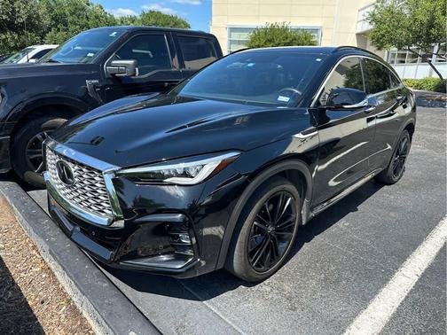Black Obsidian 2022 INFINITI QX55 ESSENTIAL