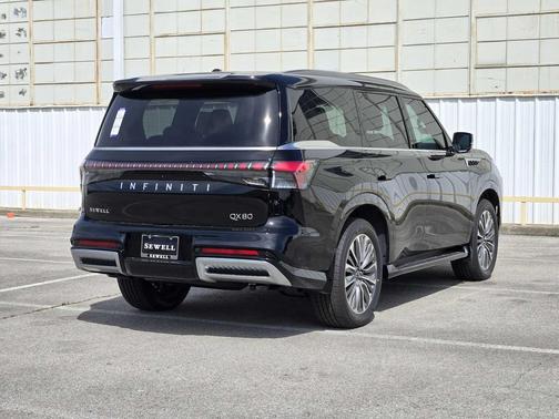 Black Obsidian 2026 INFINITI QX80 Luxe