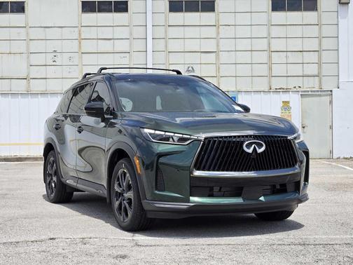 Deep Emerald/Black Obsidian 2027 INFINITI QX60 AUTOGRAPH