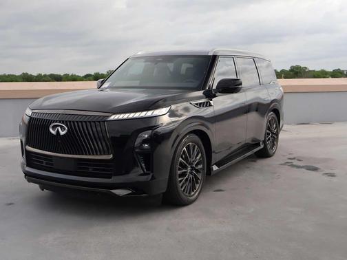 Mineral Black/Graphite Shadow 2025 INFINITI QX80 AUTOGRAPH AWD