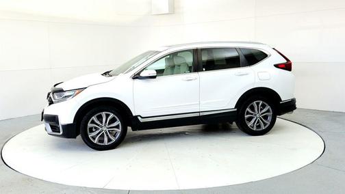 Platinum White Pearl 2021 Honda CR-V AWD Touring