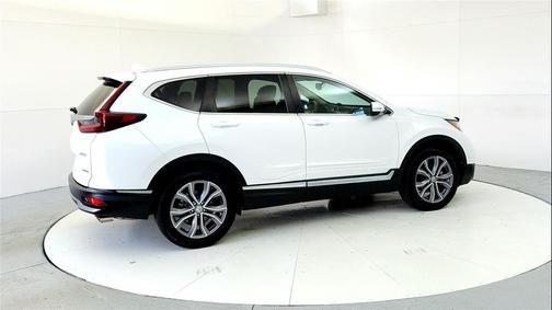 Platinum White Pearl 2021 Honda CR-V AWD Touring