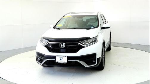 Platinum White Pearl 2021 Honda CR-V AWD Touring