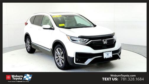 Platinum White Pearl 2021 Honda CR-V AWD Touring