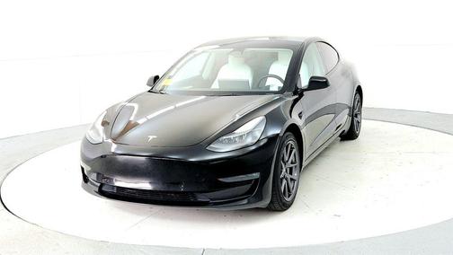 Solid Black 2022 Tesla Model 3 Long Range