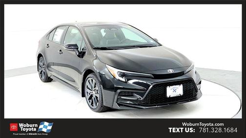 Midnight Black Metallic 2026 Toyota Corolla SE
