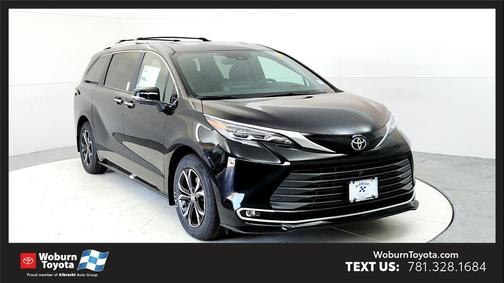 Midnight Black Metallic 2026 Toyota Sienna Platinum