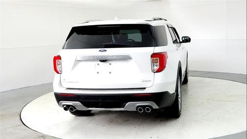 STAR WHITE MET TRI-COAT 2021 Ford Explorer Platinum
