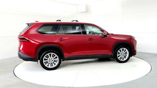 Ruby Flare Pearl 2025 Toyota Grand Highlander Platinum