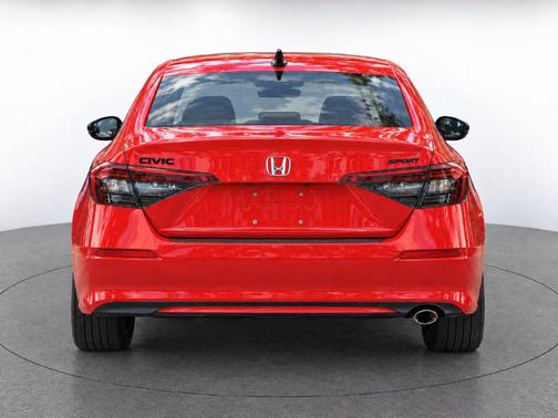 Rallye Red 2025 Honda Civic Sport