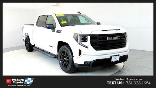 Summit White 2025 GMC Sierra 1500 Elevation