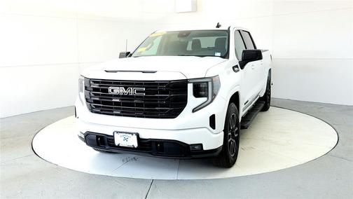 Summit White 2025 GMC Sierra 1500 Elevation