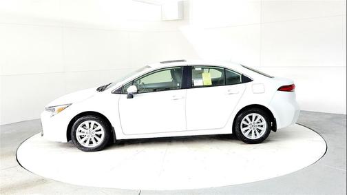 Wind Chill Pearl 2026 Toyota Corolla Hybrid XLE