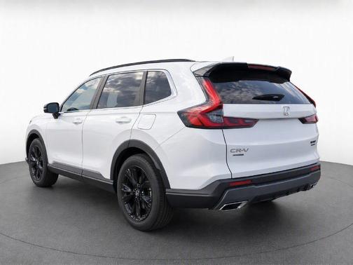 Platinum White Pearl 2023 Honda CR-V Hybrid Sport Touring AWD