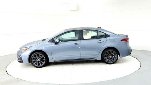 Celestite/Midnight Black Metallic 2026 Toyota Corolla XSE