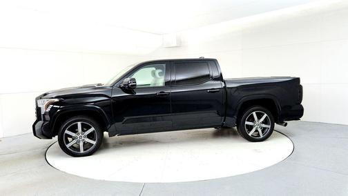 Midnight Black Metallic 2023 Toyota Tundra Hybrid Capstone