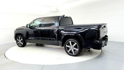 Midnight Black Metallic 2023 Toyota Tundra Hybrid Capstone