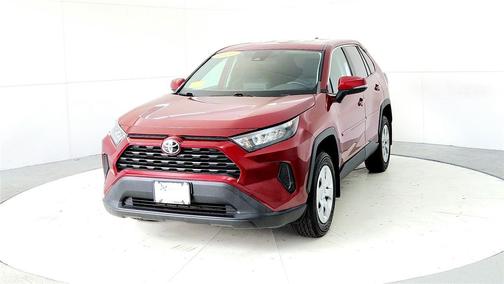 Ruby Flare Pearl 2022 Toyota RAV4 LE