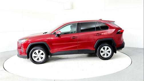 Ruby Flare Pearl 2022 Toyota RAV4 LE