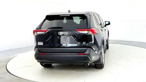 Midnight Black Metallic 2025 Toyota RAV4 LE