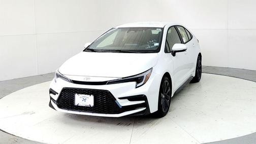 Wind Chill Pearl 2026 Toyota Corolla Hybrid SE