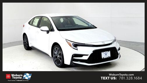 Wind Chill Pearl 2026 Toyota Corolla Hybrid SE