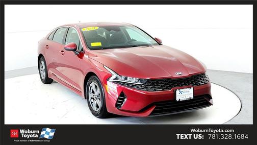 Passion Red 2021 Kia K5 LXS