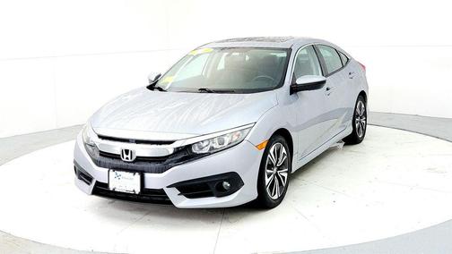 Lunar Silver Metallic 2016 Honda Civic EX-L