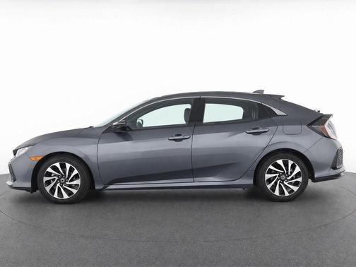 Modern Steel Metallic 2018 Honda Civic LX