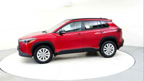 Soul Red Crystal 2026 Toyota Corolla Cross LE