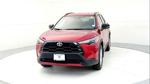 Soul Red Crystal 2026 Toyota Corolla Cross LE