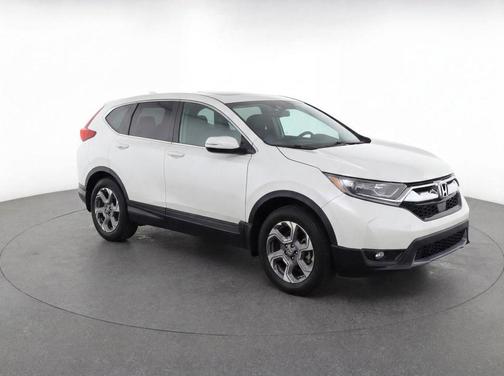 White Diamond Pearl 2017 Honda CR-V EX-L