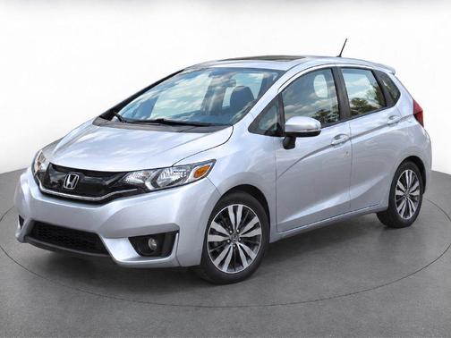 Alabaster Silver Metallic 2015 Honda Fit EX