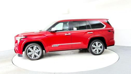 Supersonic Red 2026 Toyota Sequoia Capstone