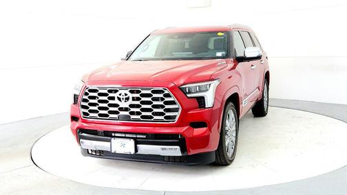 Supersonic Red 2026 Toyota Sequoia Capstone