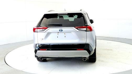 Silver Sky Metallic 2024 Toyota RAV4 Hybrid SE