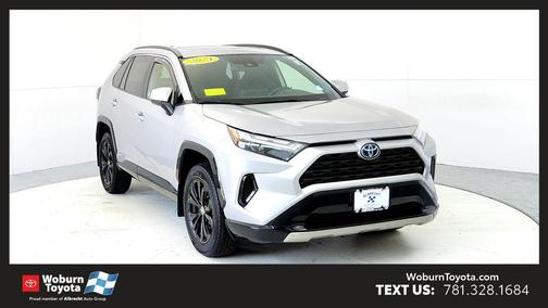 Silver Sky Metallic 2024 Toyota RAV4 Hybrid SE