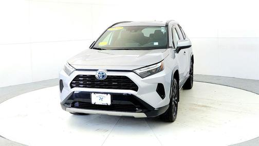 Silver Sky Metallic 2024 Toyota RAV4 Hybrid SE