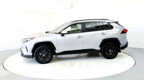 Silver Sky Metallic 2024 Toyota RAV4 Hybrid SE