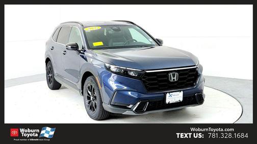 Canyon River Blue Metallic 2025 Honda CR-V Hybrid Sport AWD