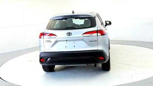 Sonic Silver 2025 Toyota Corolla Cross Hybrid SE