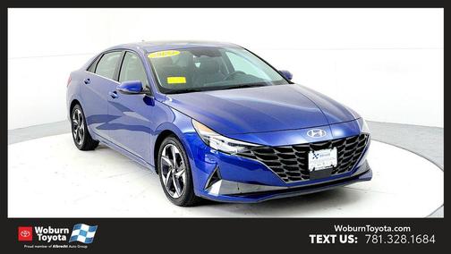 Intense Blue 2023 Hyundai ELANTRA Limited