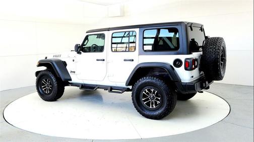 Bright White Clearcoat 2024 Jeep Wrangler Willys