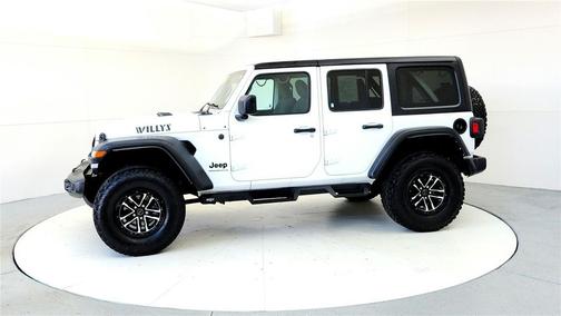 Bright White Clearcoat 2024 Jeep Wrangler Willys