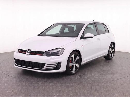 Pure White 2017 Volkswagen Golf GTI 2.0T S 4-Door